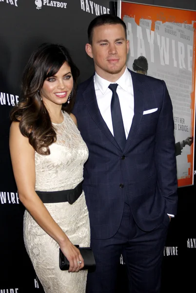 Channing Tatum y Jenna Dewan — Foto de Stock