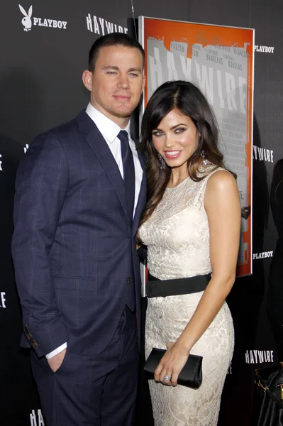 Channing Tatum y Jenna Dewan — Foto de Stock