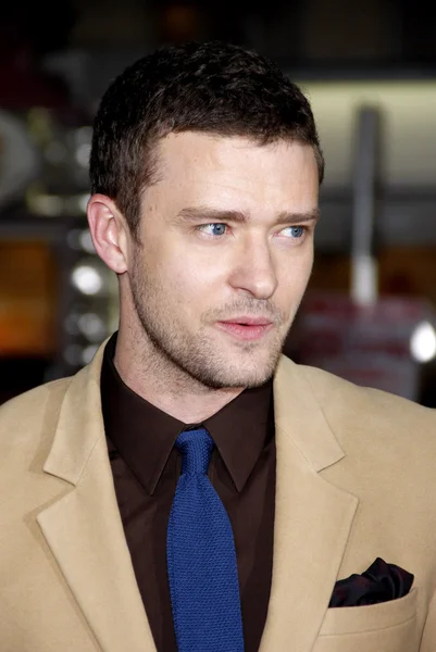 Zpěvák a herec Justin Timberlake — Stock fotografie