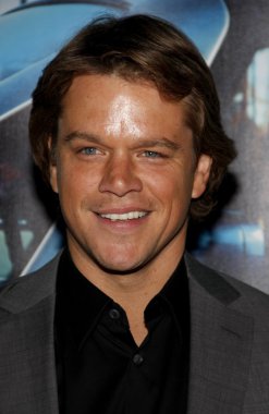 aktör Matt Damon