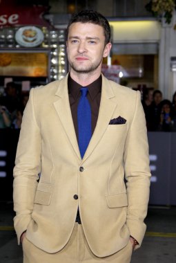 şarkıcı ve aktör Justin Timberlake