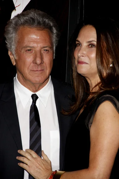 Dustin Hoffman y Lisa Gottsegen — Foto de Stock