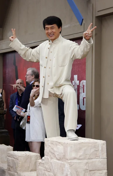 Actor Jackie Chan — Foto de Stock