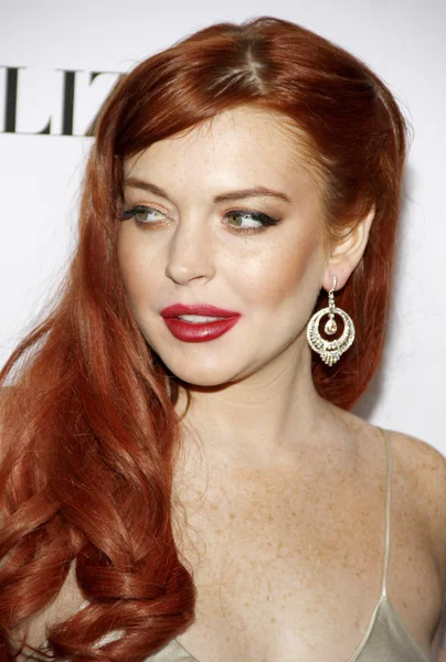 Actress and singer Lindsay Lohan — Stock Photo, Image