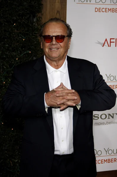 El actor Jack Nicholson — Foto de Stock