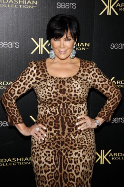 TV personality Kris Jenner clipart
