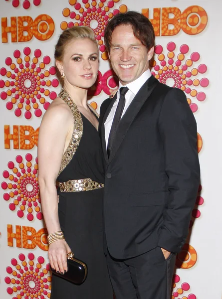 Anna paquin och stephen moyer — Stockfoto