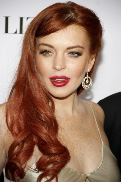 Attrice e cantante Lindsay Lohan — Foto Stock