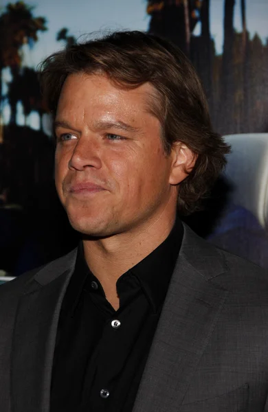 Actor Matt Damon — Stock Photo, Image