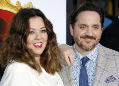 Melissa McCarthy and Ben Falcone clipart
