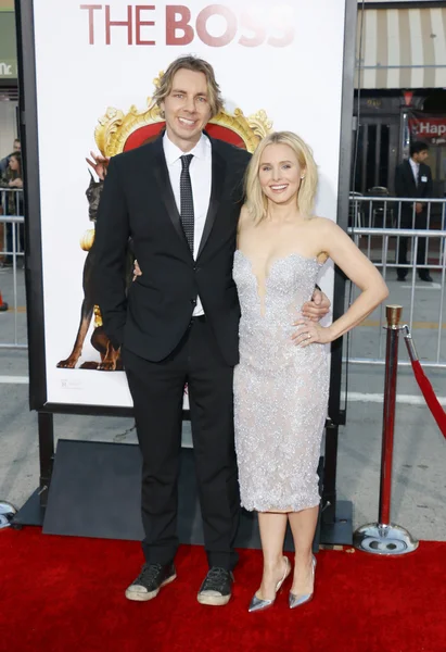 Kristen Bell and Dax Shepard — Stock Photo, Image