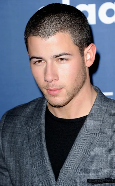 Singer Nick Jonas — Stock Photo, Image