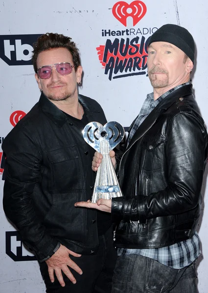 Bono och kanten — Stockfoto