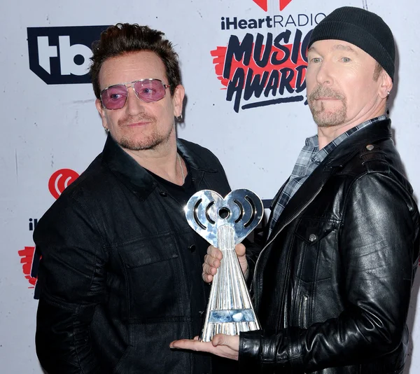 Bono e The Edge — Fotografia de Stock
