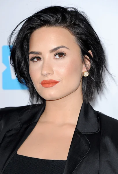 Sängerin demi lovato — Stockfoto