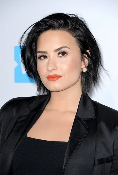 Sängerin demi lovato — Stockfoto