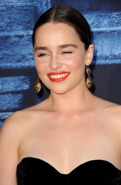 Actress Emilia Clarke clipart