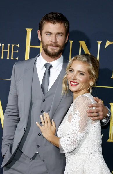 Chris hemsworth und elsa pataky — Stockfoto