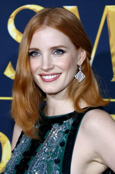 Herečka jessica chastain — Stock fotografie