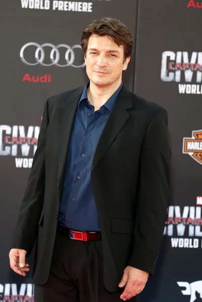 Actor Nathan Fillion — Stock Photo, Image