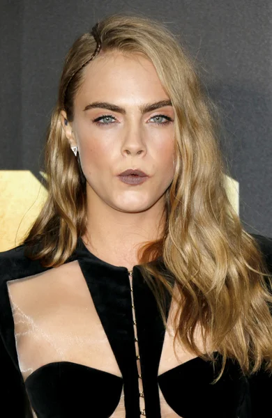 Modelu Cara Delevingne — Zdjęcie stockowe