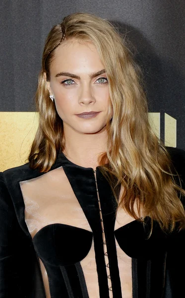 Modelu Cara Delevingne — Zdjęcie stockowe