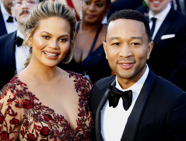 Chrissy Teigen and John Legend