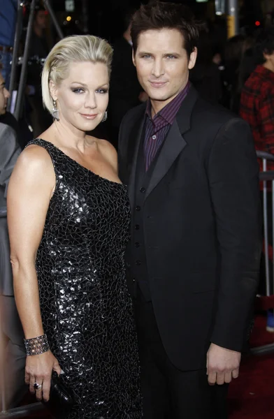 Jennie garth och peter facinelli — Stockfoto