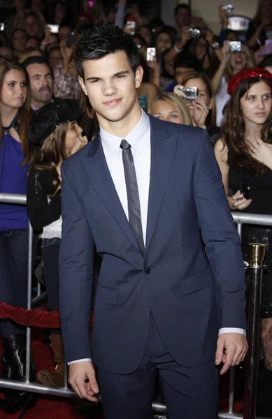 Aktor Taylor Lautner — Zdjęcie stockowe