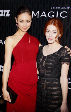 Olga Kurylenko and Elena Satine