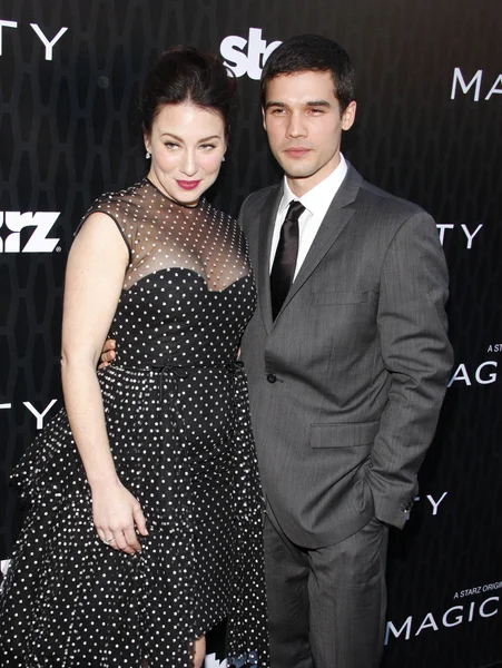 Lynn Collins e Steven Strait — Fotografia de Stock