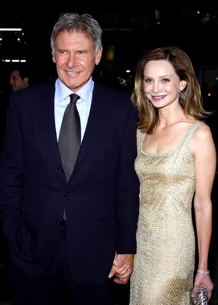 Harrison Ford y Calista Flockhart — Foto de Stock