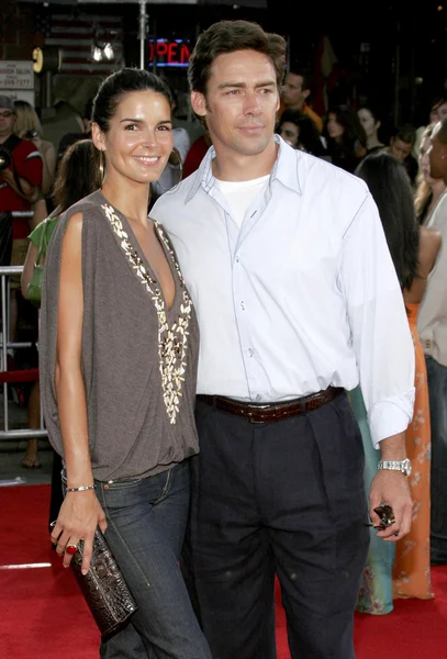 Actriz Angie Harmon — Foto de Stock