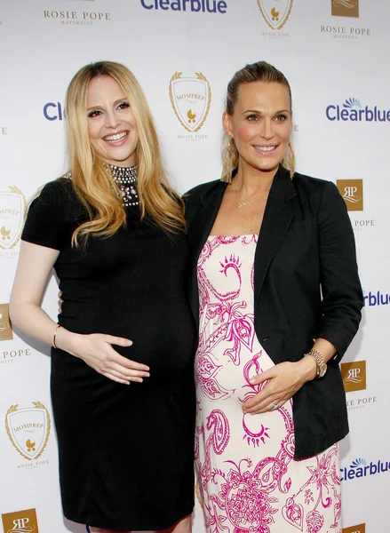 Rosie papst und molly sims — Stockfoto