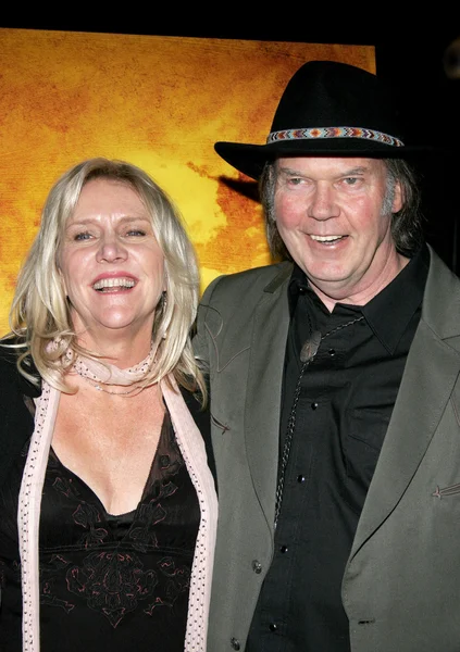 Musician Neil Young — Stock Photo, Image