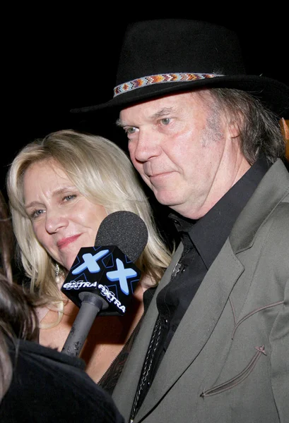 Musician Neil Young — Stock Photo, Image