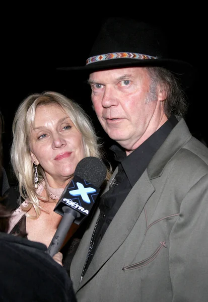 Musician Neil Young — Stock Photo, Image