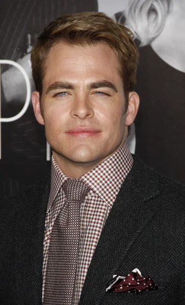 Actor Chris Pine — Foto de Stock