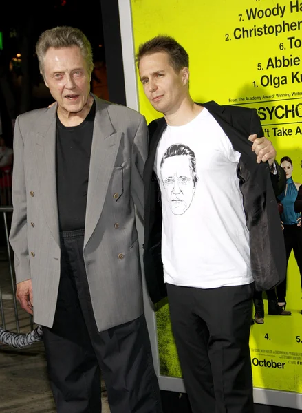 Sam rockwell und christopher walken — Stockfoto