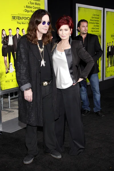 Ozzy and Sharon Osbourne — Stock Photo, Image