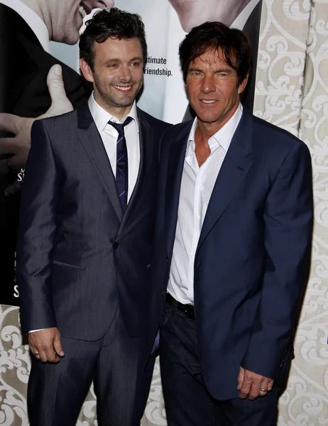 Michael Sheen y Dennis Quaid — Foto de Stock