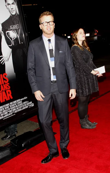 Estreno de "This Means War" en Los Ángeles " — Foto de Stock