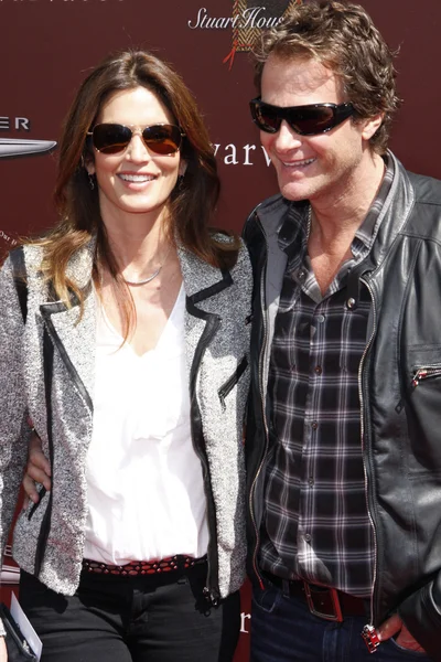 Cindy Crawford and Rande Gerber — Stock Photo, Image