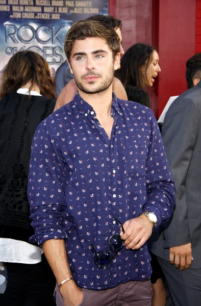Actor and singer Zac Efron — Stock Photo, Image