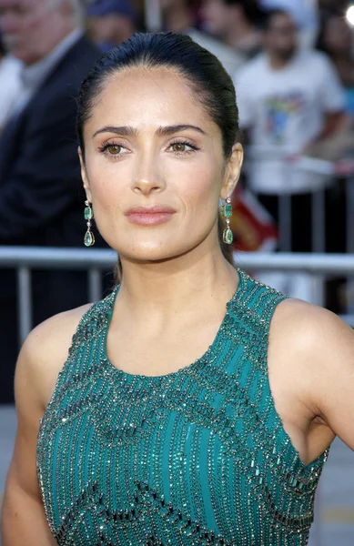 Actress and producer Salma Hayek — Stock Photo, Image