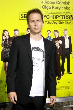 aktör ve film yapımcısı Sam Rockwell