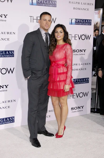 Channing Tatum y Jenna Dewan — Foto de Stock