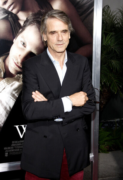 Actor Jeremy Irons