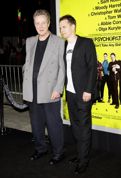 Sam Rockwell y Christopher Walken — Foto de Stock