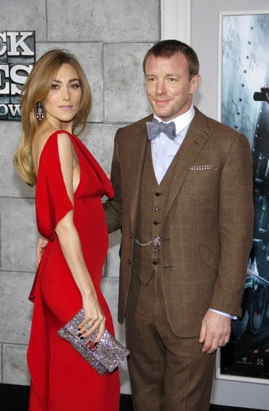 Guy Ritchie en Jacqui Ainsley — Stockfoto